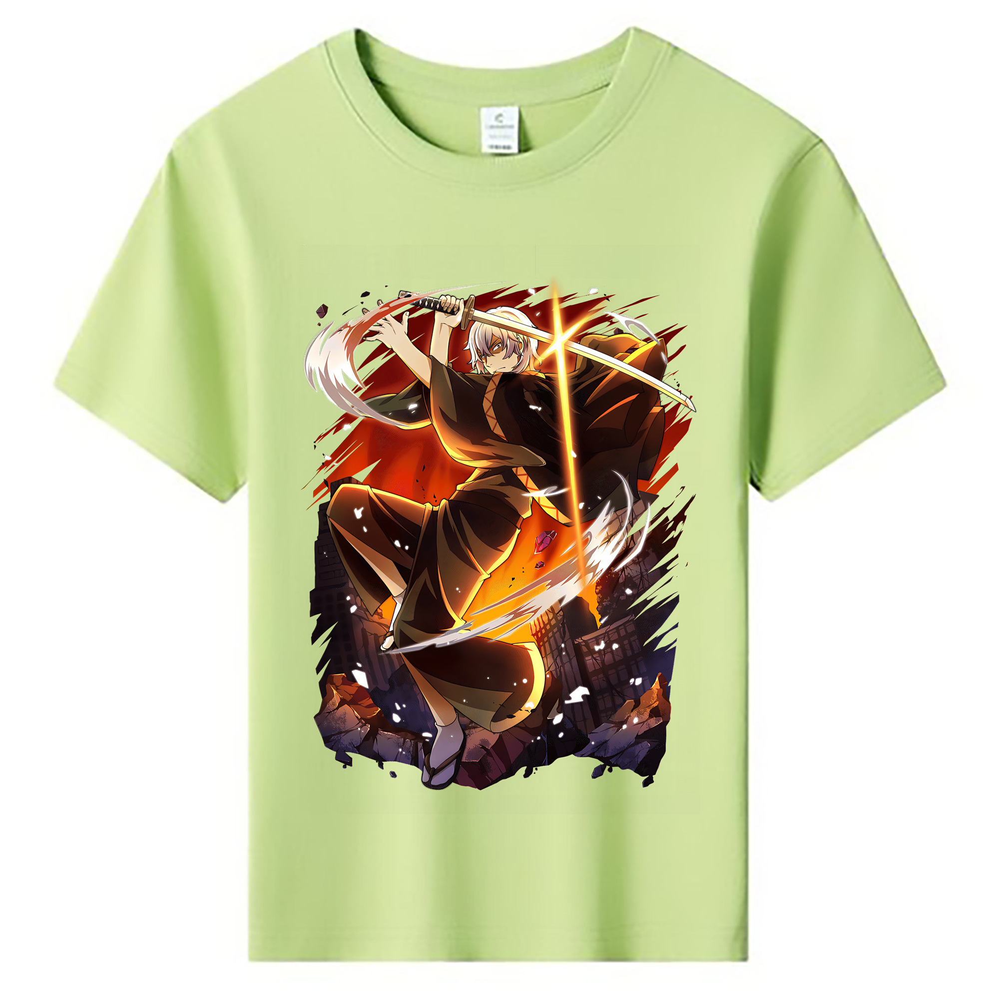 （画像用） 文豪ストレイドッグス Bungo Stray Dogs 綿100％キッズTシャツ（フロントプリント）